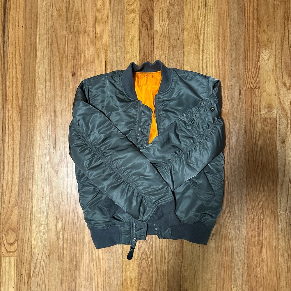 MA-1 Alpha Industries Bomber Jacket with (Heritage)